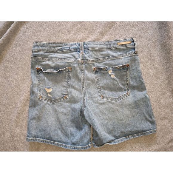Anthropologie Pilcro‎ and the Letterpress Stet Fit Distressed Jean Shorts 29 - Picture 4 of 4